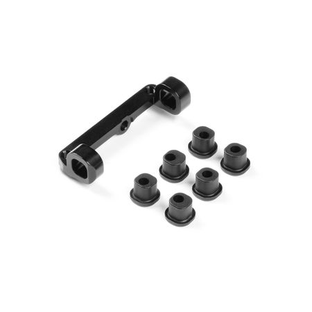 Xray Alu Upper Arm Holder -  Left - Black - Swiss 7075 T6 - Set (XR332743)