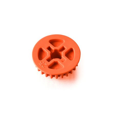 Xray Low Friction Composite Belt Pulley 25T - Mid-Side - Graphite (XR335885-O)