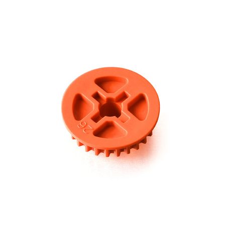 Xray Low Friction Composite Belt Pulley 26T - Mid-Side - Graphite (XR335886-O)