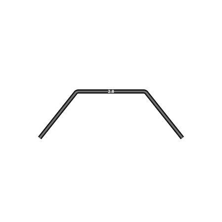 Xray Anti-Roll Bar Rear 2.8 mm (XR343478)