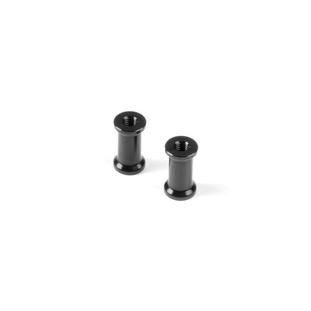 Xray X8 Alu Mount 12mm - Black - Swiss 7075 T6 (2) (XR346313)