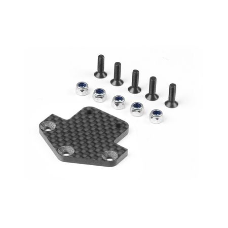 Xray GT Graphite Rear Diffusor Adapter Plate 3.0mm (XR351235)