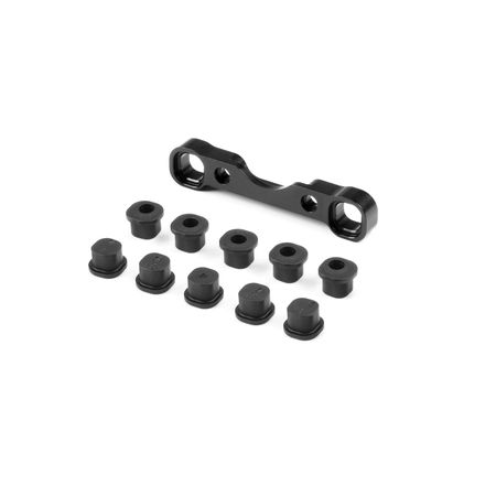 Xray XB8 Alu Front Lower Susp. Holder For Semi-Split Bulkhead - Rear (XR352341)