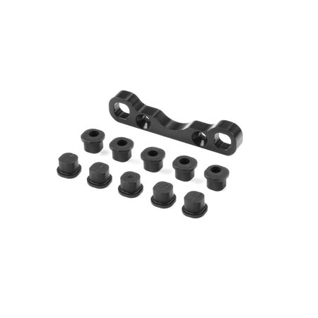 Xray XB8 Alu Rear Lower Susp. Holder For Semi-Split Bulkhead - Front (XR353333)