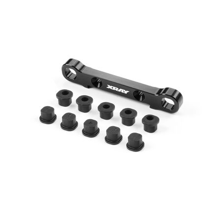 Xray XT8 Alu Rear Lower Susp. Holder For Semi-Split Bulkhead - Rear (XR353336)