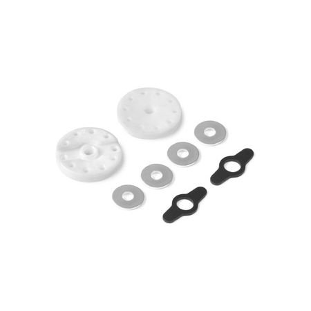 Xray 2-Way Flow Delrin Shock Piston 8-H. (1.2mm) & 2-H. (1.2mm) (2) (XR358030)