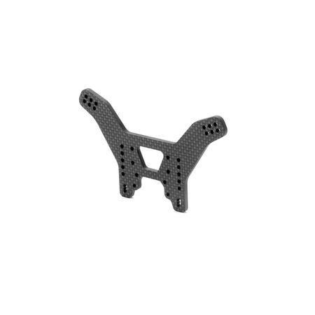 Xray XT4 Graphite Shock Tower For Hs Bulkhead - Rear - 3.5mm (XR363086)