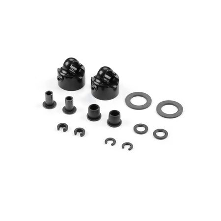 Xray Alu Shock Cap-Nut With Vent Hole (2) (XR368052)