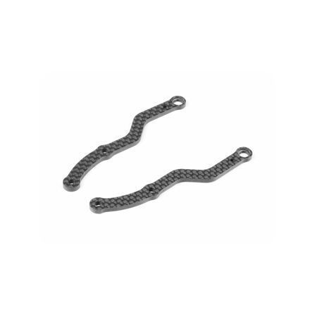Xray X1'23 Side Brace - Graphite 2.5mm - Right & Left (XR376328)