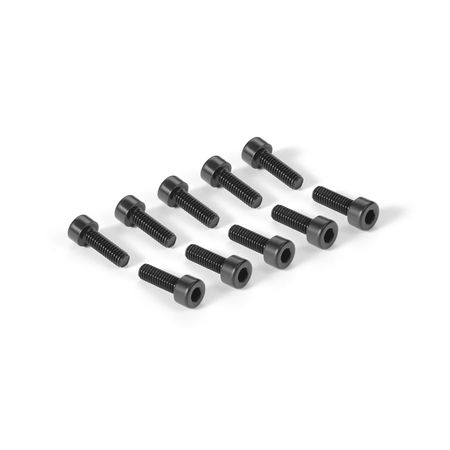 Xray Hex Screw Socket Head Cap M4X12  (10) (XR908412)