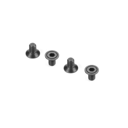 Xray Hex Screw 110Â° Sfh M3X5 - CNC Machined - Hudy Spring Steelâ„¢ (4) (XR913305)