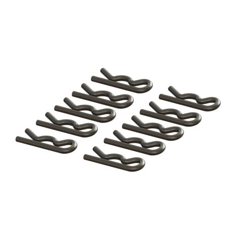 Arrma Body Clip Black Small (10)