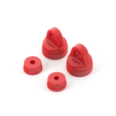 Arrma Shock Cap Set Red (4)