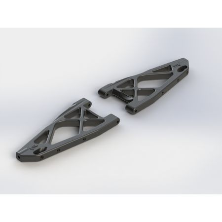 Arrma Front Lower Suspension Arms Nero (2)