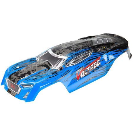Arrma Body Pntd/Decaled FAZON VOLTAGE Blue/Blk