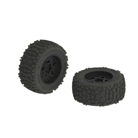 Arrma dBoots Backflip MT 6S Tire Wheel Set