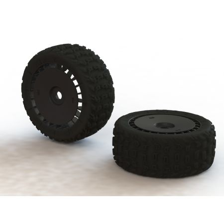 Arrma KATAR T 6S Tire/Wheel Set Talion (2)