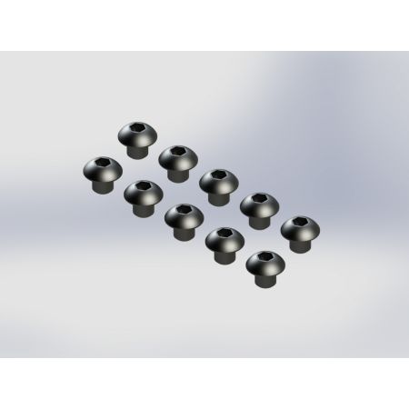 Arrma Button Head Hex Machine Screw 3x3mm (10)