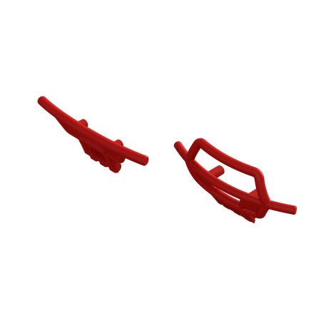 Arrma MT Bumper Set - Red (Z-ARA320776)