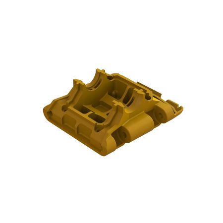 Arrma Rear Lower Skid/Gearbox Mount (1pc) - Orange (Z-ARA320796)