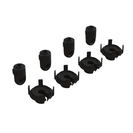 Arrma Shock Rod End & Spring Perch Set (4 Shocks) (Z-ARA330740)