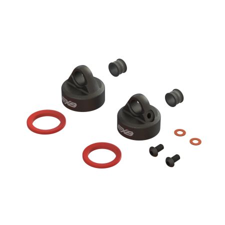 Arrma Aluminum Emulsion Shock Cap (pr) (Z-ARA330812)