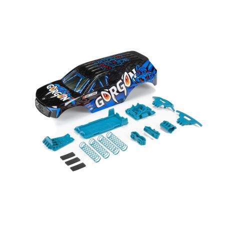 Arrma GORGON Painted Decaled Trimmed Body Set, Blue (Z-ARA402355)