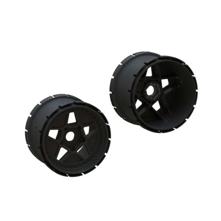 Arrma MT Wheel 4.9in 24mm Hex (1pr)