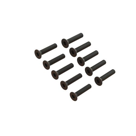 Arrma Flat Head Screw M2x10mm (10pcs) (Z-ARA702009)