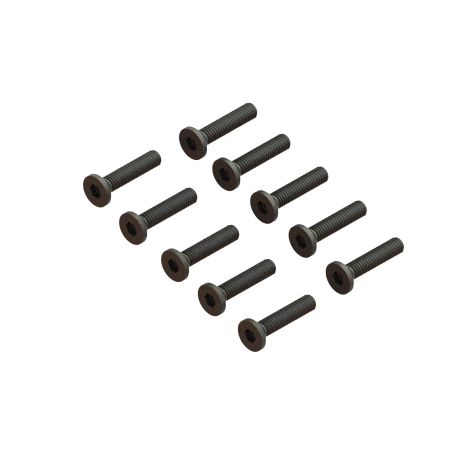 Arrma Flat Head Screw M2.5x12mm (10pcs) (Z-ARA702017)