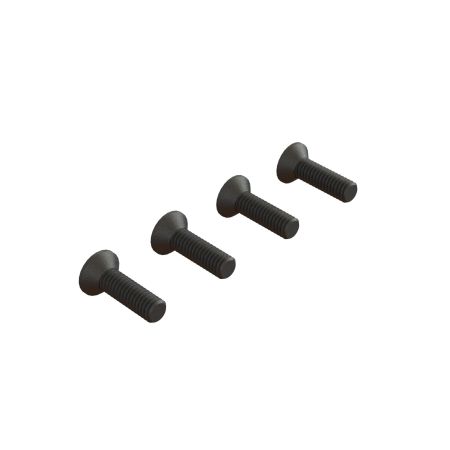Arrma Flat Head Screw M4x14mm (4) (Z-ARA722414)