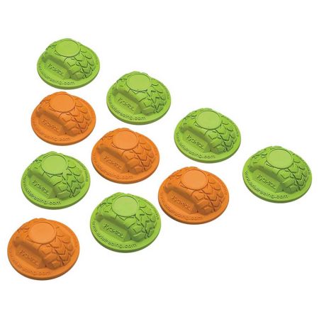 Axial Gate Marker Set Green/OranGear  (10) (Z-AX12014)