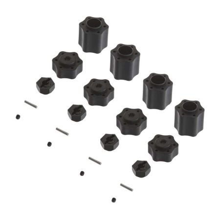 Axial Hex Hub Conv Set (12mm)(4pcs) 9026/Wraith (Z-AX31074)