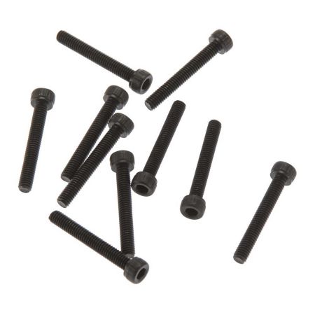 Axial M2.6x18mm Cap Head Screw Black (10) (Z-AX31399)