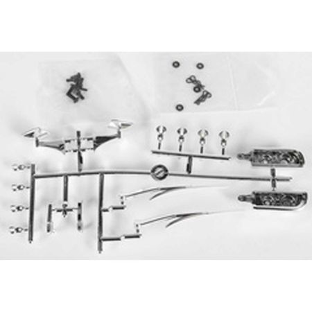 Axial 67 ChevroletC/10 Body Details Chrome SCX10 (Z-AX31556)