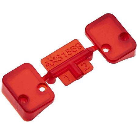 Axial Tail Light Lens Red (Z-AX31569)