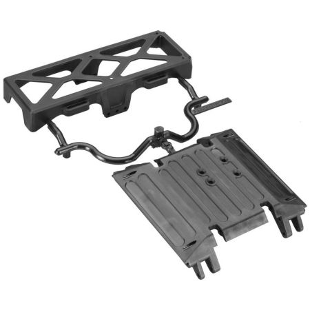 Axial Tube Frame Skid Plate/Battery Tray Wraith (Z-AX80079)