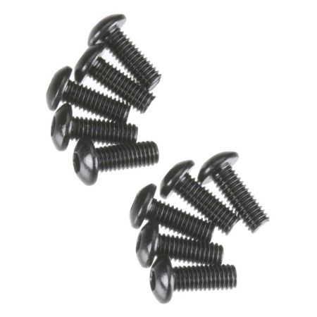 Axial Hex Sckt ButtonHead M3x8mm Black Oxide (10) (Z-AXA114)