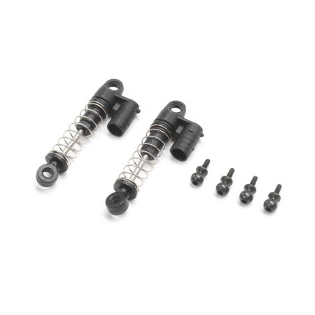 Axial Rear Shock Set, 0.4mm Spring: SCX24 Jeep JT Gladiator (Z-AXI204002)