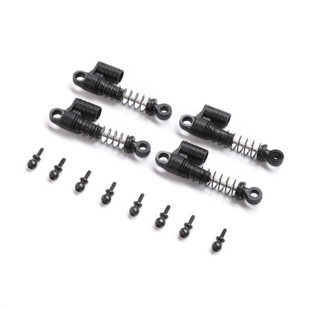 Axial Shock Set, Assembled (4): SCX24 Ford Bronco (Z-AXI204003)