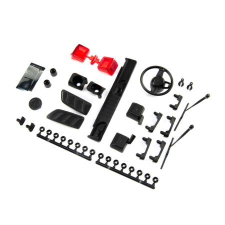 Axial Exterior Body Detail Parts Jeep JLU: SCX10III (Z-AXI230022)