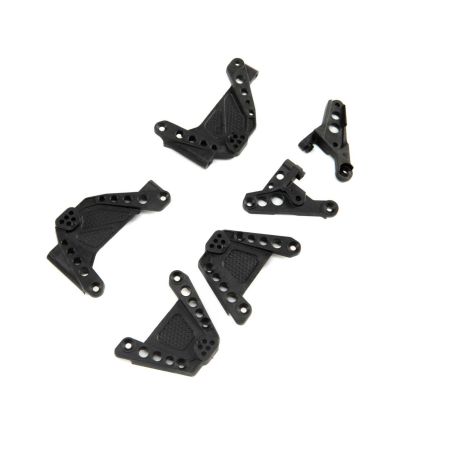 Axial Shock Towers & Panhard Mounts FR/RR: SCX10III (Z-AXI231017)