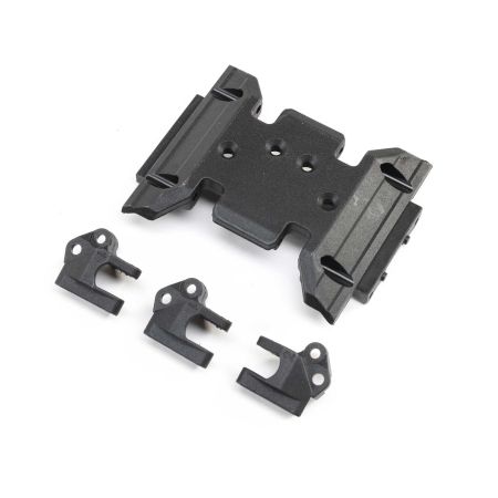 Axial Skid Plate & Upper Link Mounts: SCX10 III BC (Z-AXI231047)