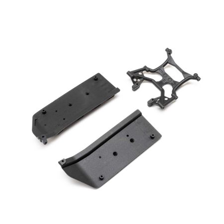 Axial Chassis Side Plates & Rear Brace: SCX10 III BC (Z-AXI231049)