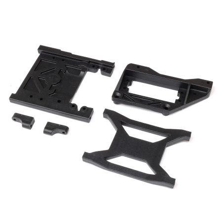 Axial Servo & Winch Mount, Chassis Brace: 1/10 SCX10 PRO Comp Scal (Z-AXI231052)