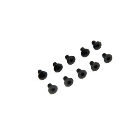 Axial M3 x 6mm, Flat Head Screw (10) (Z-AXI235174)