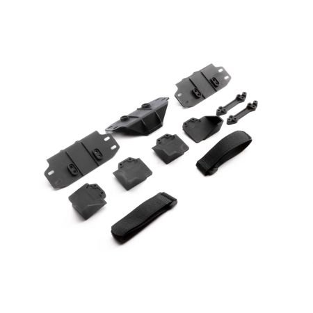Axial SCX6: Battery Trays & Straps Set (Z-AXI251007)