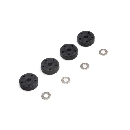 Axial SCX6: Shock Piston & Shim Set (4) (Z-AXI253003)
