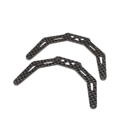 Axial Chassis Side Plates, Carbon Fiber (2): AX24 (Z-AXI301001)