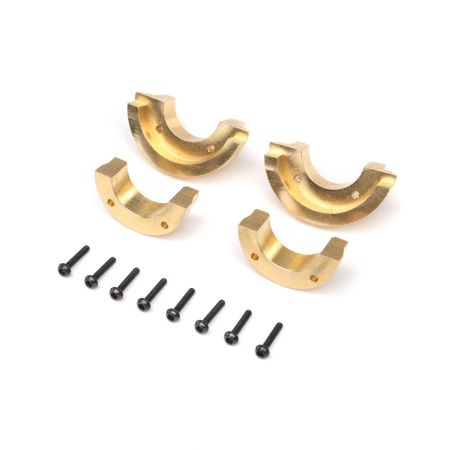 Axial Knuckle Weights, Brass (4): SCX24, AX24 (Z-AXI302004)